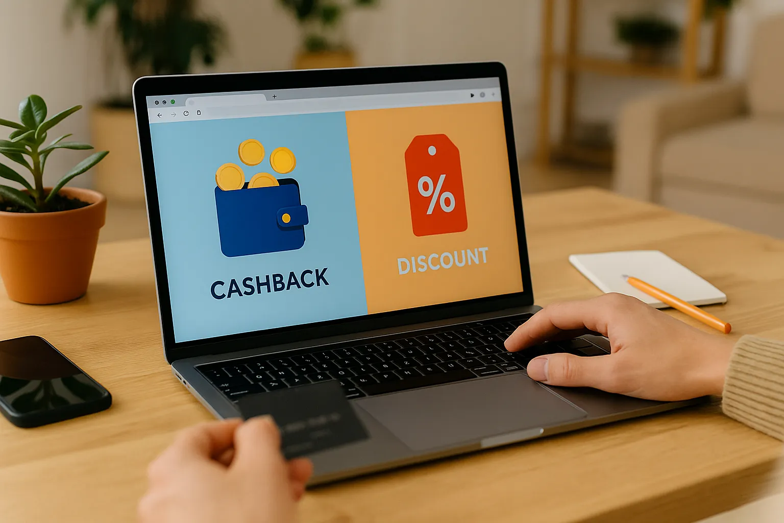 cashback vs discounts