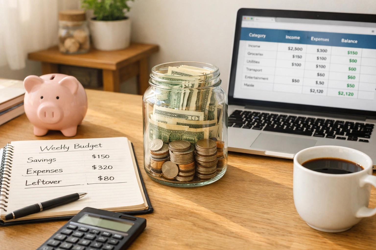 money-saving routine